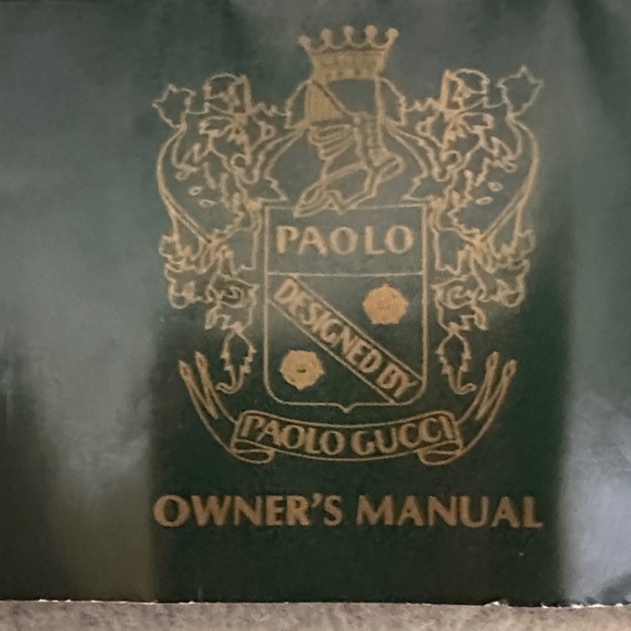 Gucci Paolo Gucci Genuine Diamond and Leather Watch - Picture 4 of 16